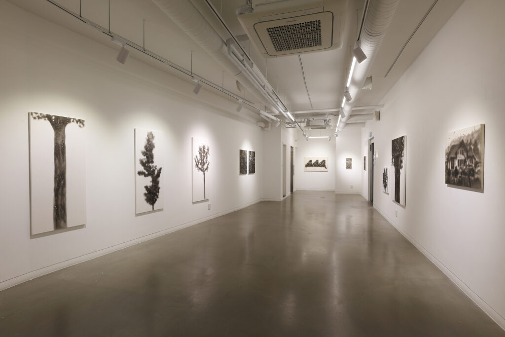 ○●나무에 부는 바람 전시전경4, 갤러리 밈, 2022