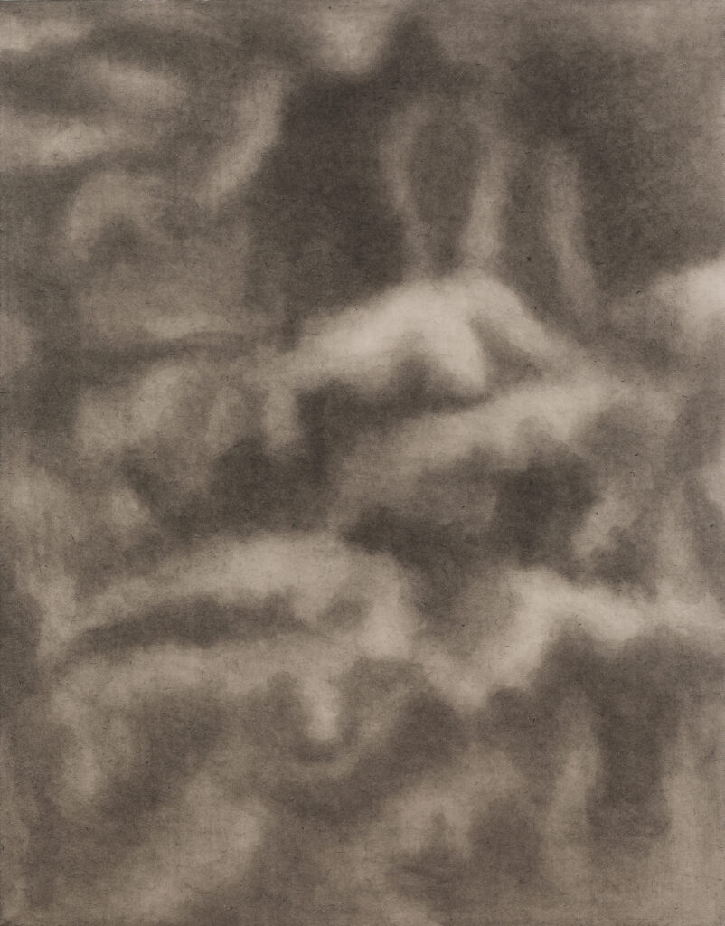 나 3, 한지에 먹, 116.8x91cm, 2021