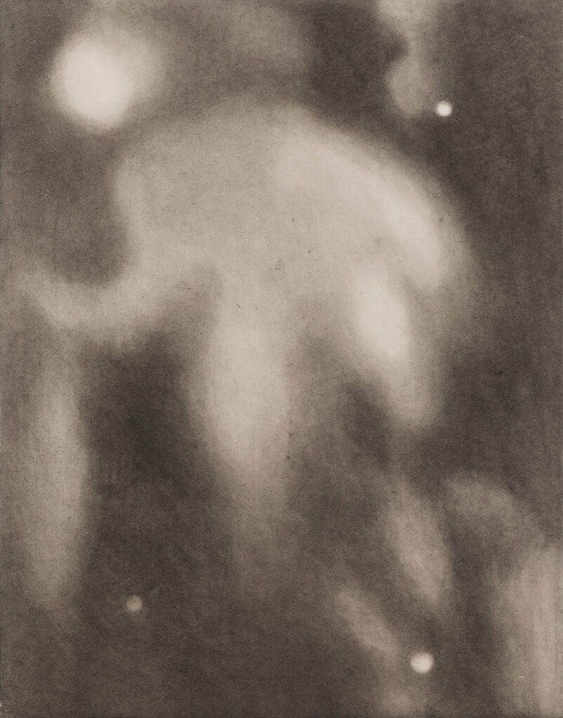 나 5, 한지에 먹, 116.8x91cm, 2021