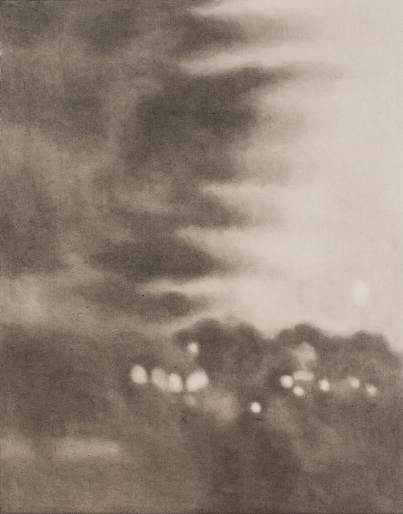 나 9, 한지에 먹, 116.8x91cm, 2021