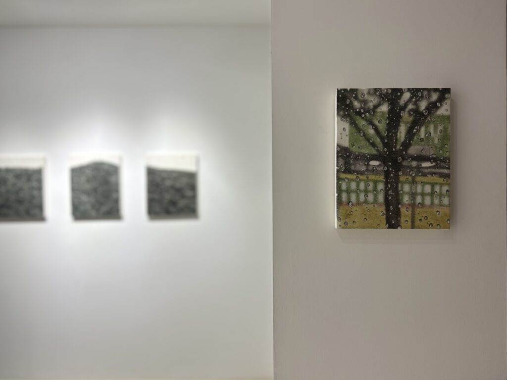 비 오는 0km의 풍경 전시전경5, 스페이스 투고